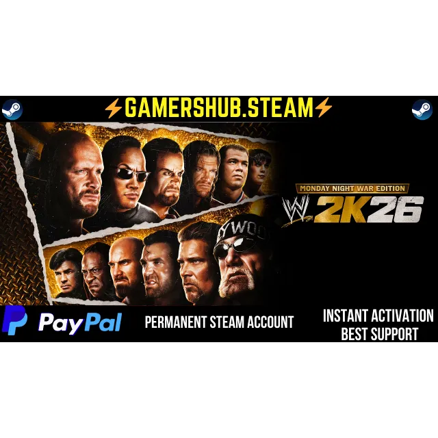 WWE 2K26 MONDAY NIGHT WAR Edition  + WWE 2K25 STEAM
