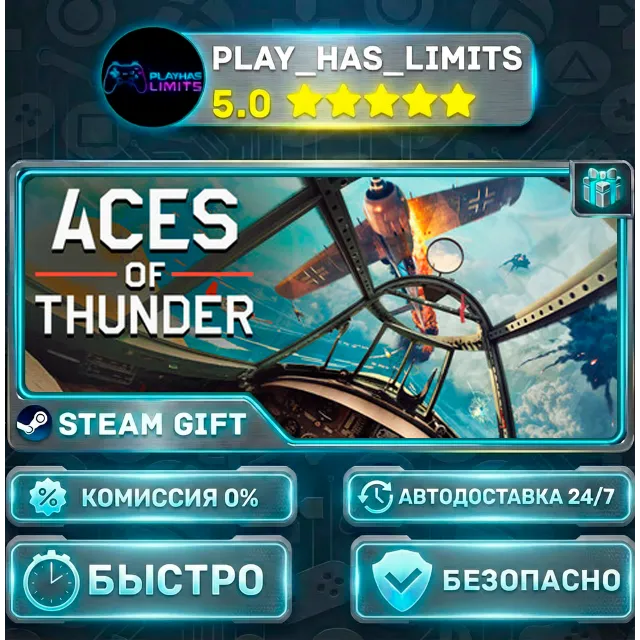 🎁Aces of Thunder *RU/BY/UA/СНГ Steam Auto