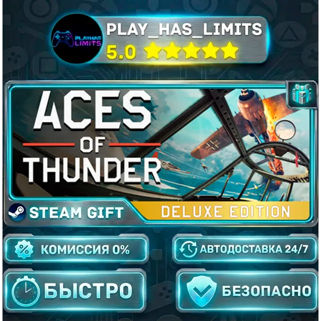 🎁Aces of Thunder - Deluxe Edition *RU/BY/UA/СНГ Steam Auto
