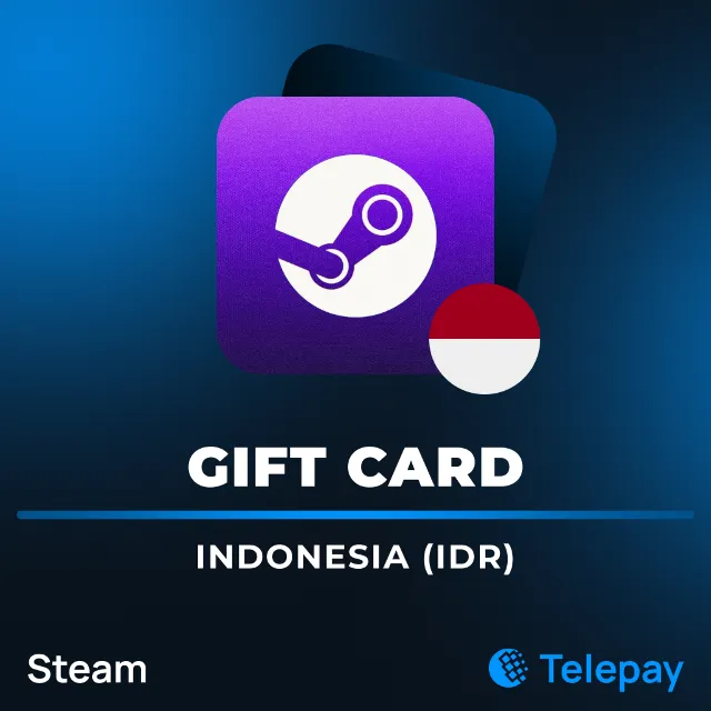 Steam (стим) подарочная карта | Индонезия | 45000 - 600000 IDR