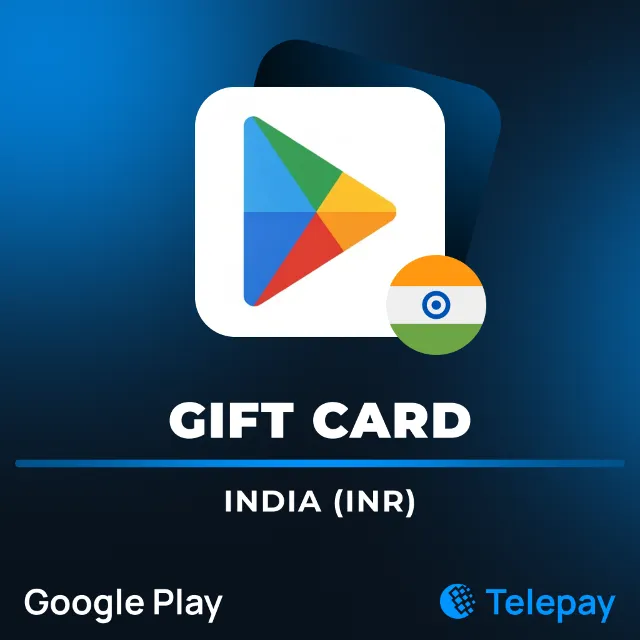 Google Play подарочная карта | Индия | INR