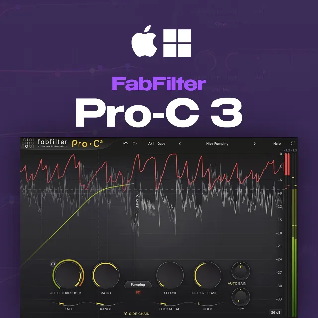 🟣 FabFilter Pro-C 3 🚀 МОМЕНТАЛЬНАЯ ВЫДАЧА [КЛЮЧ]