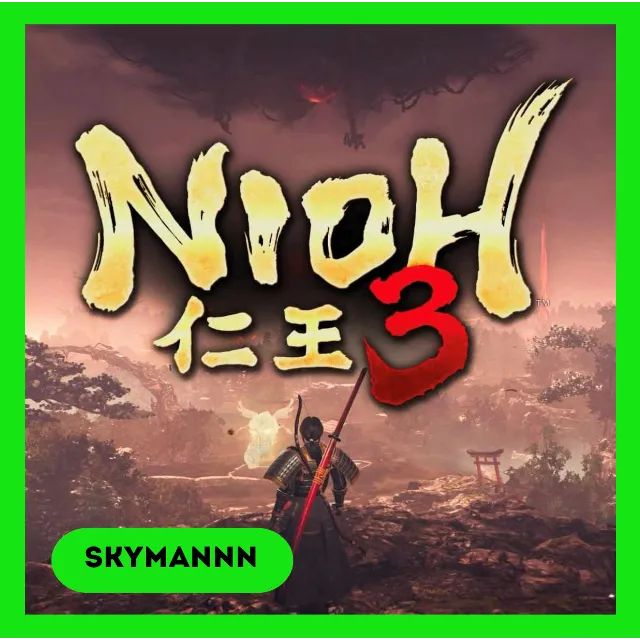 Nioh 3 Standart ROW STEAM КЛЮЧ EU/KZ/UA/СНГ (БЕЗ РФ/РБ)