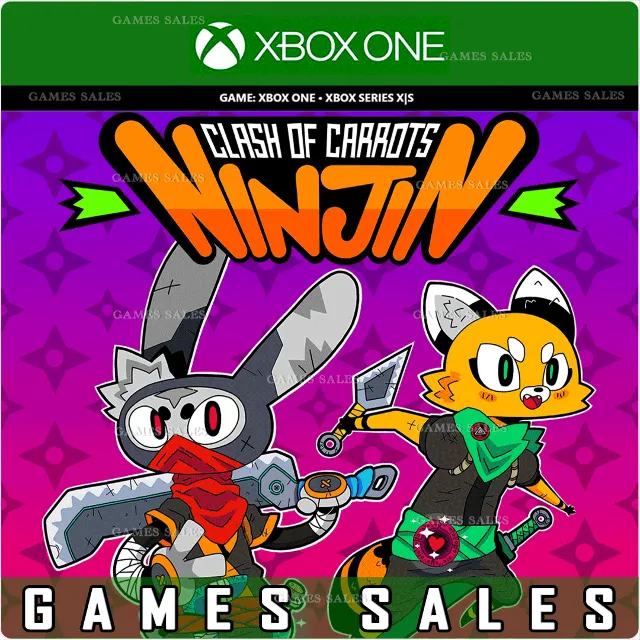 ✅❤️NINJIN: CLASH OF CARROTS❤️XBOX ONE|XS🔑КЛЮЧ✅