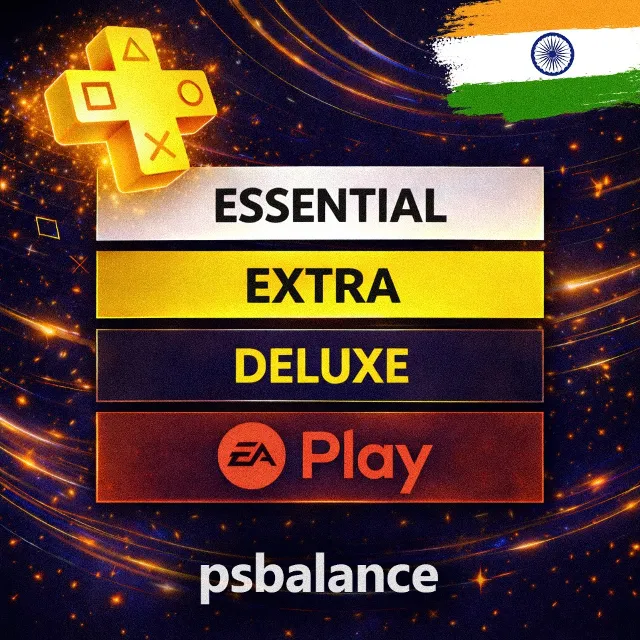 🟨Подписка PS Plus Essential, Extra, Deluxe, EA Play Индия🟨