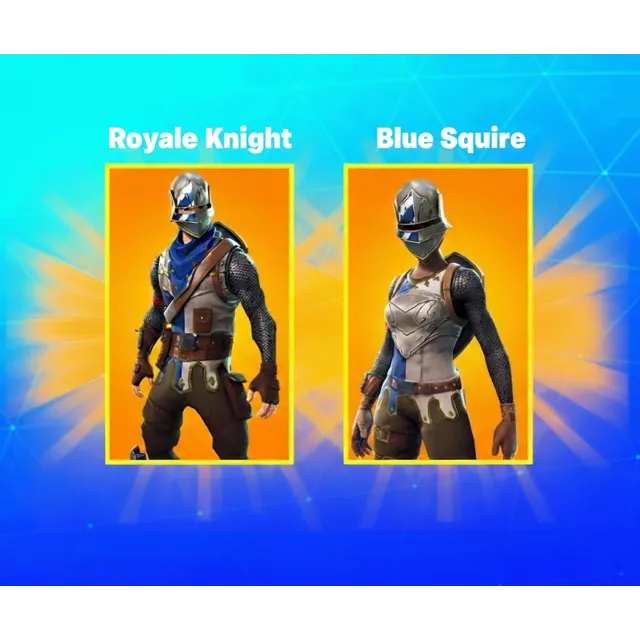 FORTNITE🎮42+ СКИНОВ АКК |OG BLUE SQUIRE + ROYALE KNIGHT| + ПОЧТА