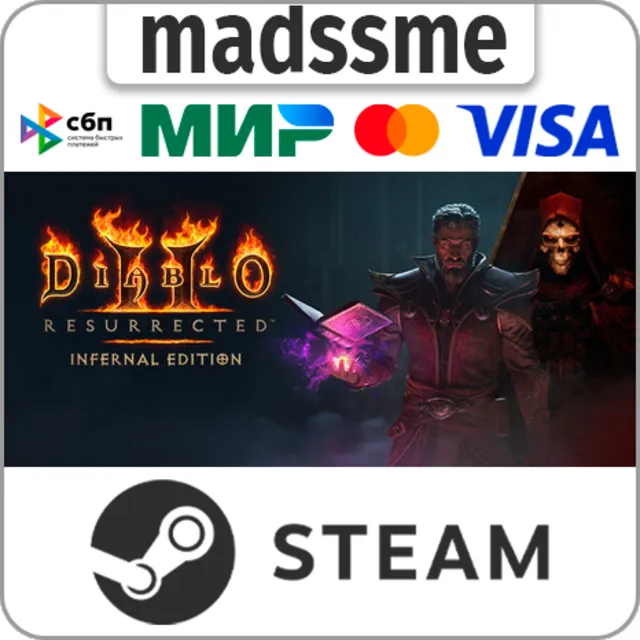 Diablo II: Resurrected - издание Infernal * RU/KZ/СНГ/TR/AR * STEAM 🚀 АВТОДОСТАВКА