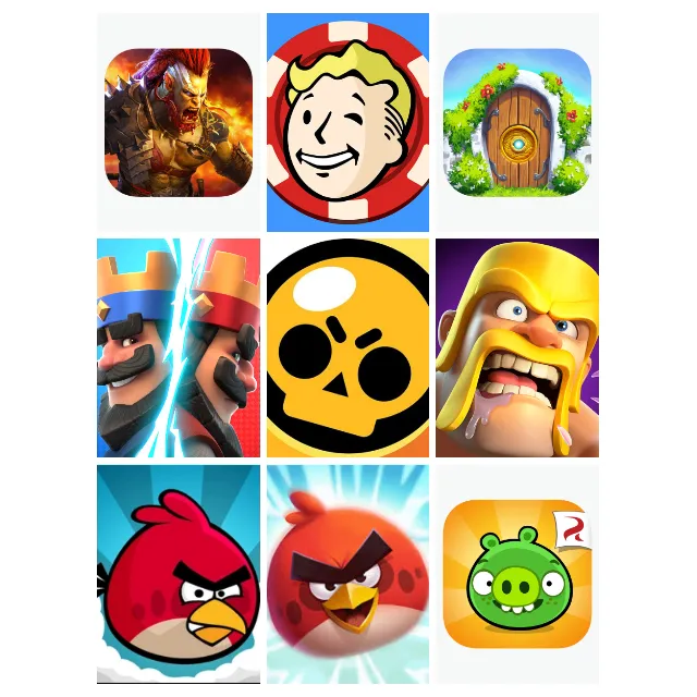 Brawl Stars Clash of Clans Clash Royale iOS iPhone iPad AppStore ИГРЫ