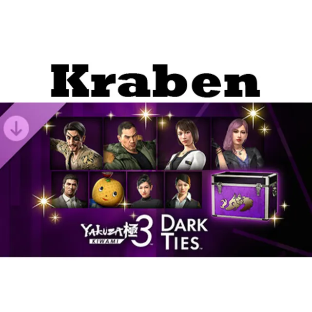 Yakuza Kiwami 3 &amp; Dark Ties – комплект легендарных братанов и сестриц steam DLC