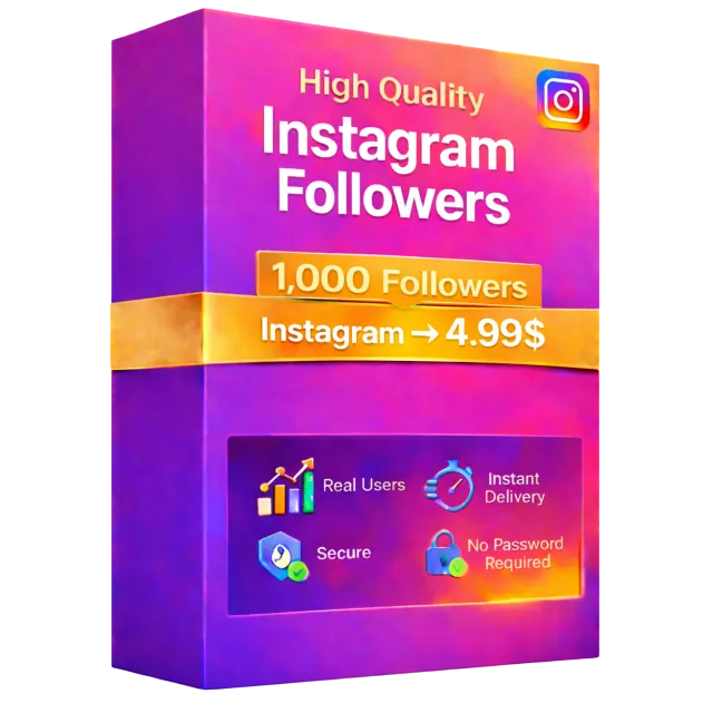 1000 подписчиков Instagram - 100% реальные аккаунты - Отличное качество