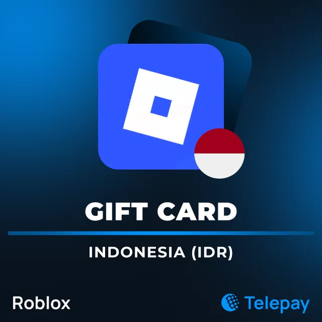 Roblox подарочная карта | Индонезия | 50000 - 500000 IDR