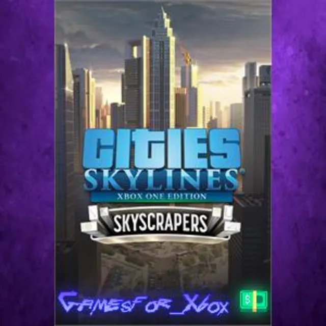 ☀️Cities Skylines - Content Creator Pack: Skyscrapers XBOX DLC