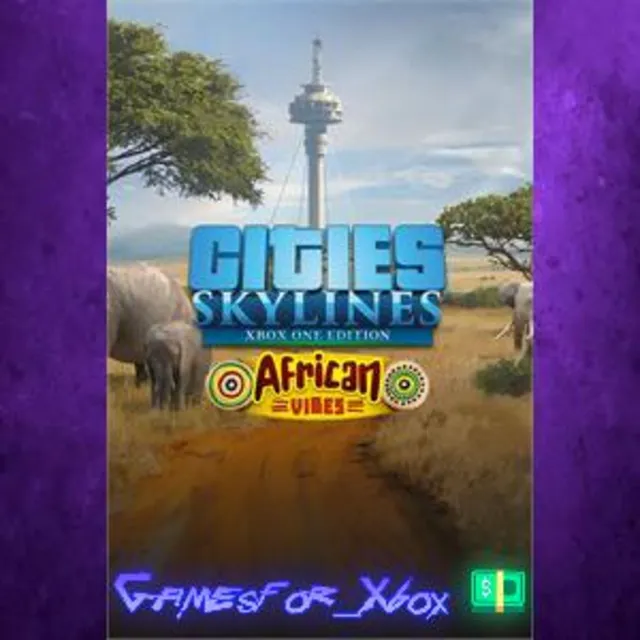 ☀️Cities Skylines - African Vibes XBOX DLC