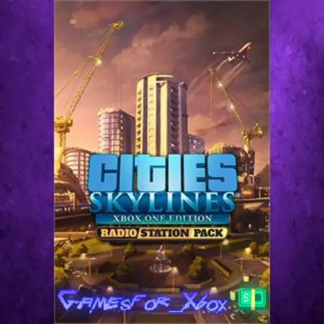 ☀️Cities Skylines - Radio Station Pack XBOX DLC