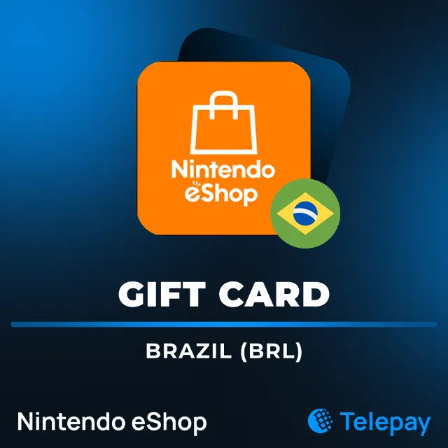 Nintendo eShop подарочная карта | Бразилия | 50 - 300 BRL