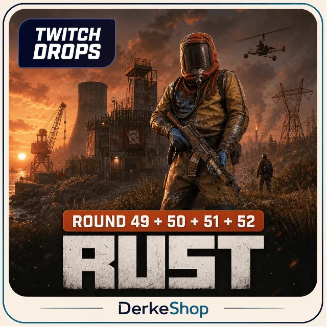RUST | ТВИЧ ДРОПС | 49+50+51+52 РАУНД | 19 СКИНОВ