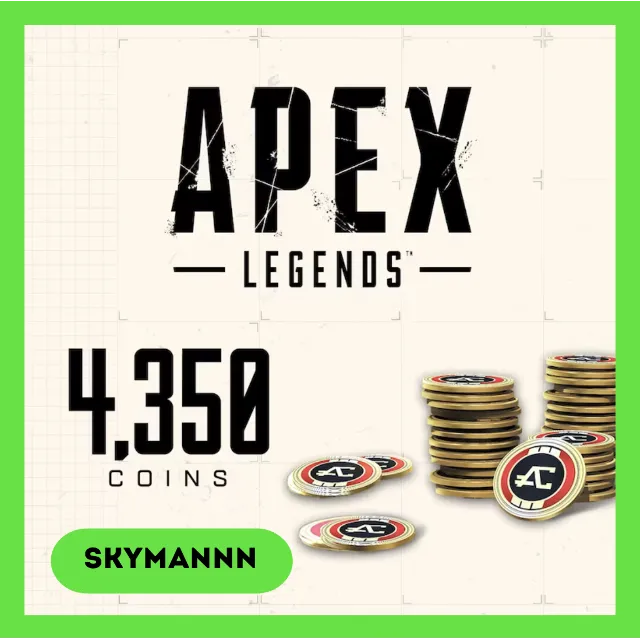 4350 Apex Coins | Apex Legends Xbox КЛЮЧ GLOBAL