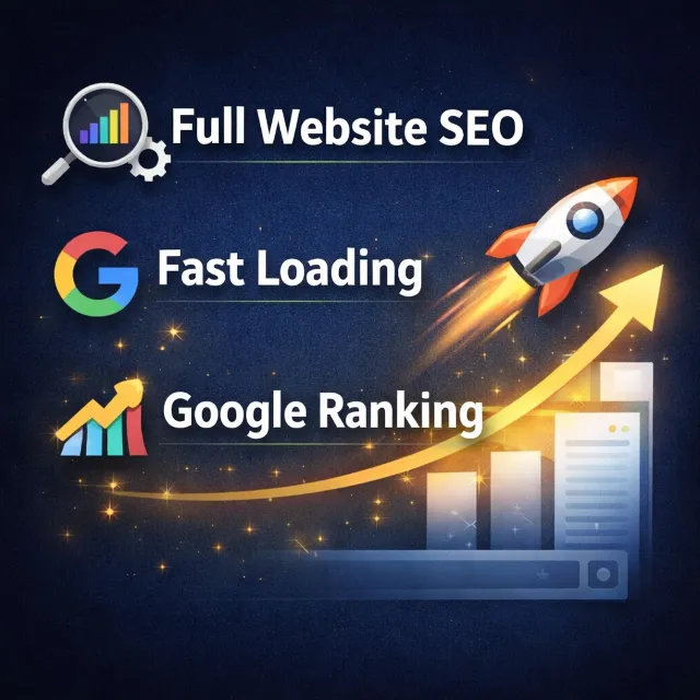 Комплексное SEO сайта — Быстрая загрузка — Рейтинг в Google