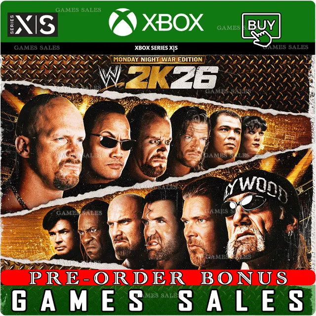 ✅❤️WWE 2K26 MONDAY NIGHT WAR EDITION❤️XBOX SERIES X|S✅ПРЕДЗАКАЗ С БОНУСАМИ