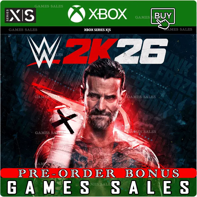 ✅❤️WWE 2K26 STANDARD EDITION❤️XBOX SERIES X|S✅ПРЕДЗАКАЗ С БОНУСАМИ