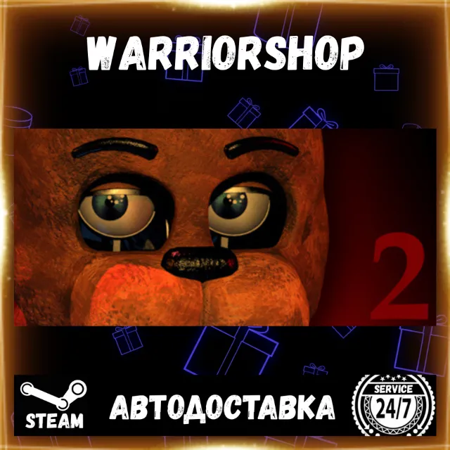 Five Nights at Freddy's 2 Выбор Региона Стим STEAM GIFT АВТО 24/7 ГАРАНТИЯ