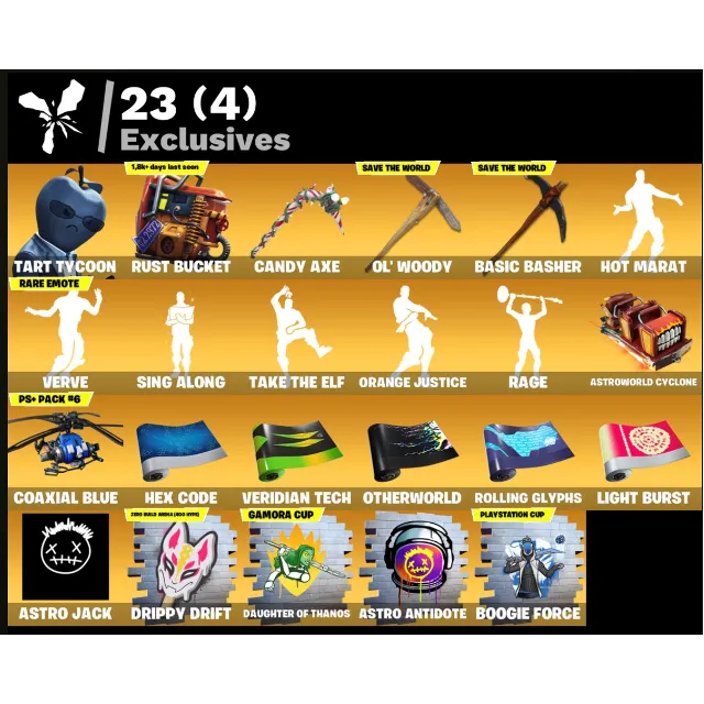 FN (ВСЕ ПЛАТФОРМЫ) 137 (36 платных) скинов | Полный доступ