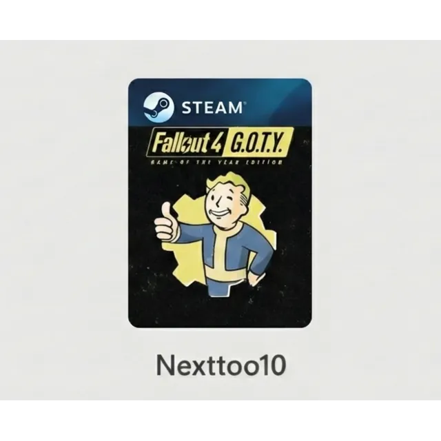 FALLOUT 4 GAME OF THE YEAR GOTY STEAM КЛЮЧ
