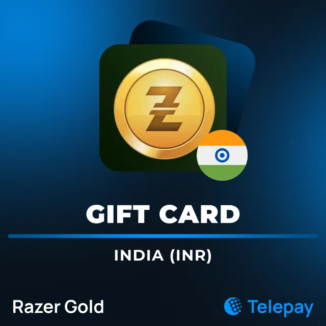 Razer Gold подарочная карта | Индия | 50 - 2000 INR