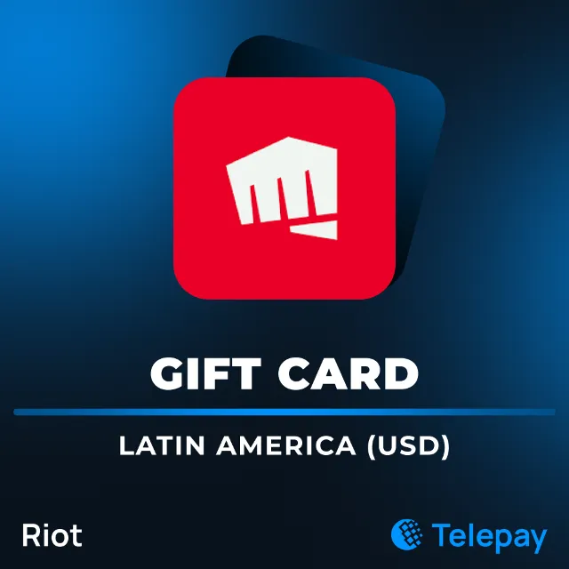 Riot подарочная карта | Латинская Америка | 5 - 80 USD