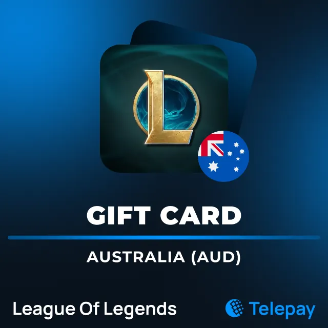 League of Legends подарочная карта | Австралия | 5 - 100 AUD