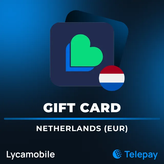 Lyca Mobile подарочная карта | Нидерланды | 10 - 20 EUR