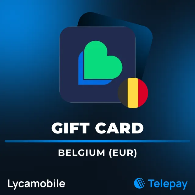 Lyca Mobile подарочная карта | Бельгия | 10 - 30 EUR
