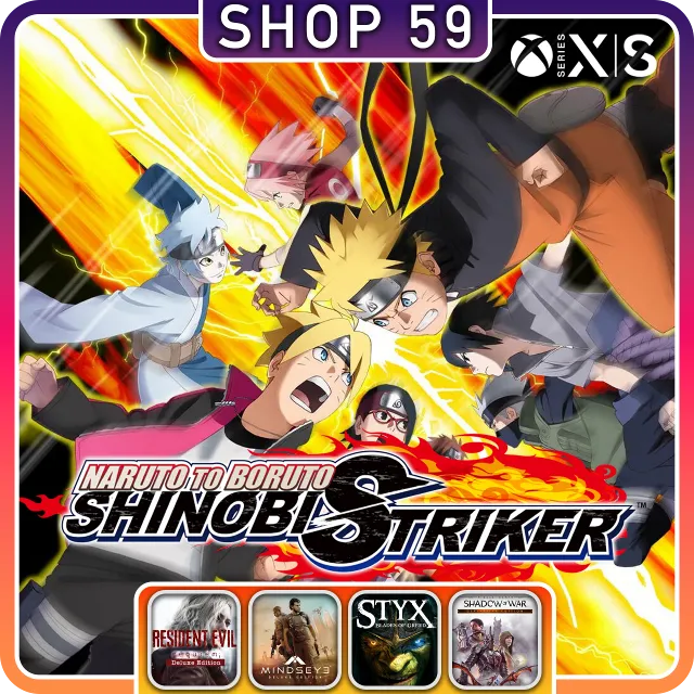 Naruto to Boruto: Shinobi Striker XBOX + 5 ТОП ИГРЫ (аренда)