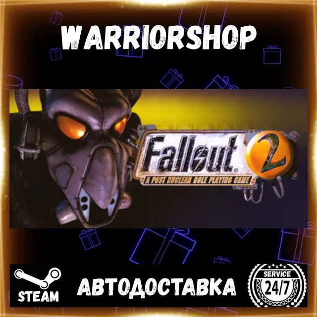 Fallout 2: A Post Nuclear Role Playin Выбор Региона Стим STEAM GIFT АВТО 24/7 ГАРАНТИ