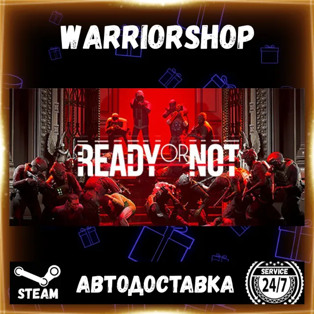 Ready or Not Выбор Региона Стим STEAM GIFT АВТО 24/7 ГАРАНТИЯ