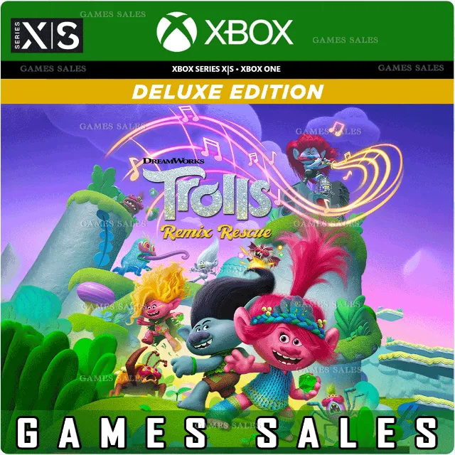 ✅❤️DREAMWORKS TROLLS REMIX RESCUE DELUXE EDITION❤️XBOX ONE|XS🔑КЛЮЧ✅