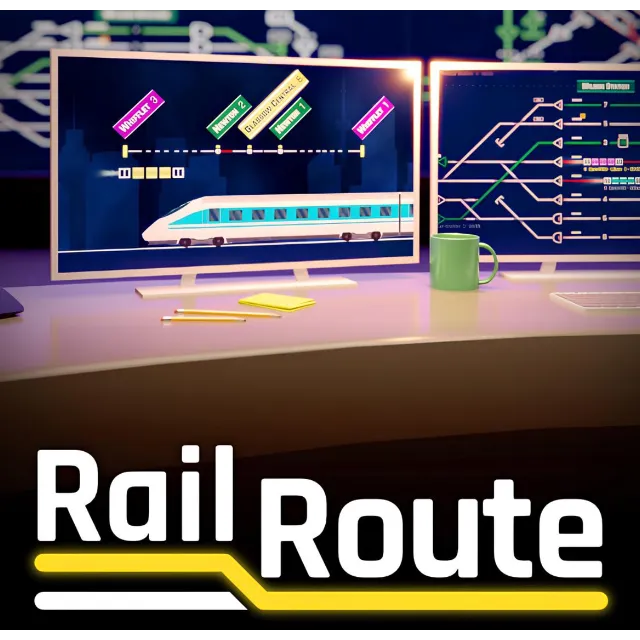 🔥🔥 Rail Route 1.0 /Steam Ключ / Только  Европа