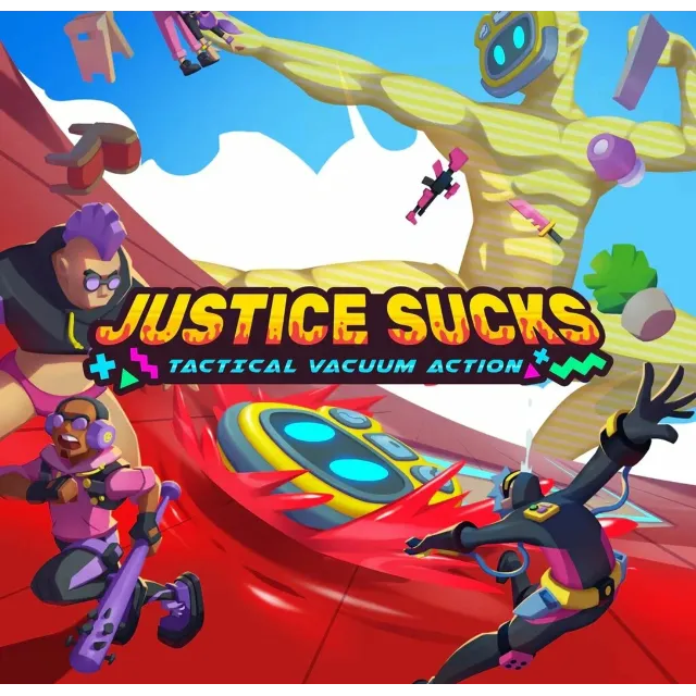 🔥🔥 JUSTICE SUCKS: Tactical Vacuum Action  /Steam Ключ / РФ+СНГ