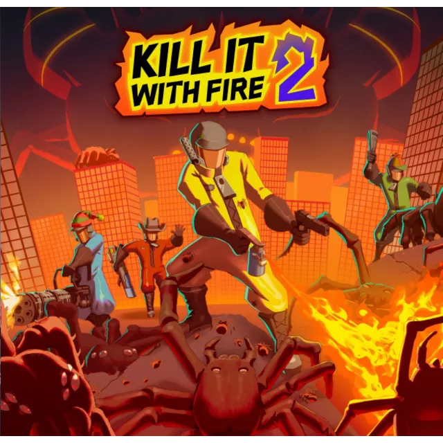 🔥🔥 Kill It With Fire 2 /Steam Ключ / Только  Европа