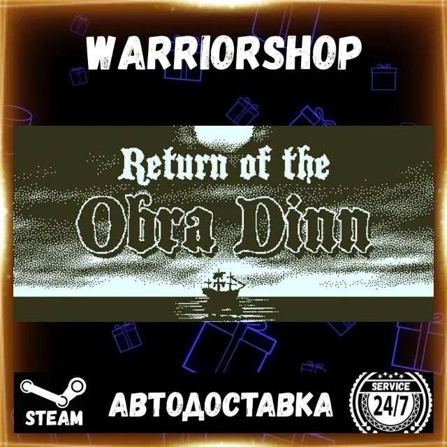 Return of the Obra Dinn Выбор Региона Стим STEAM GIFT АВТО 24/7 ГАРАНТИЯ