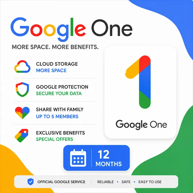 Google One AI / 3–6 месяцев / Обновление | Мгновенная доставка