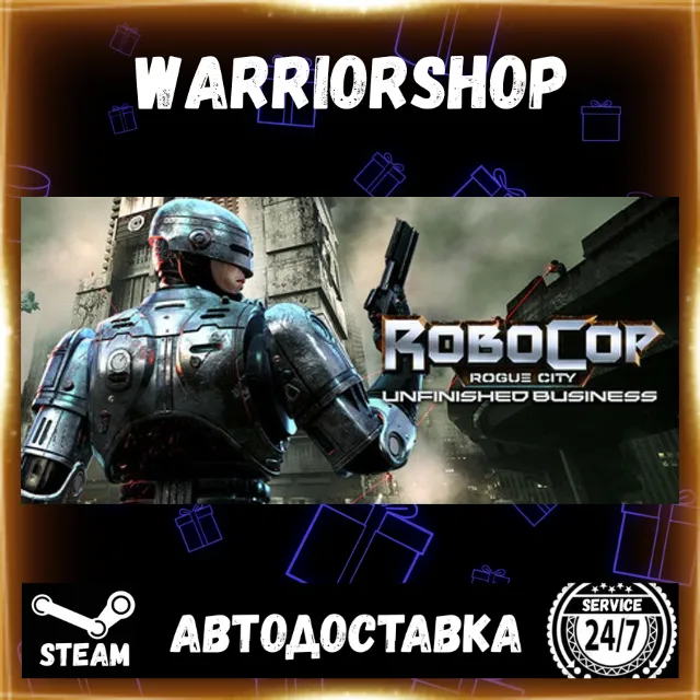 RoboCop: Rogue City - Unfinished Business Выбор Региона Стим STEAM GIFT АВТО 24/7