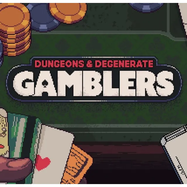 🔥🔥 Dungeons &amp; Degenerate Gamblers /Steam Ключ / Только  Европа