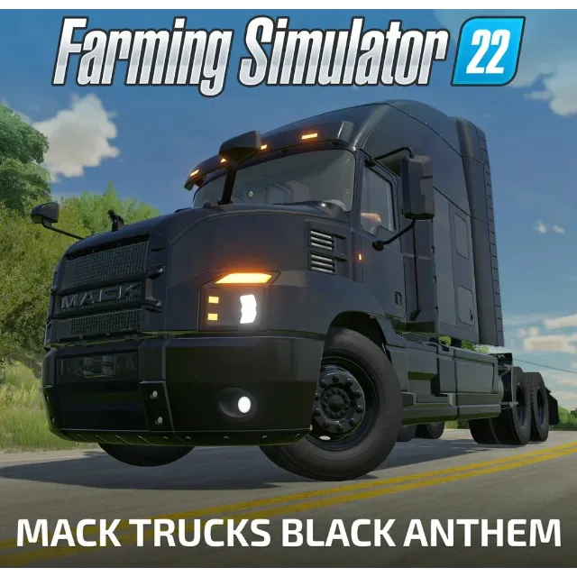 🔥🔥 Farming Simulator 22 - Mack Trucks: Black Anthem (Steam)/Steam Ключ / Весь мир