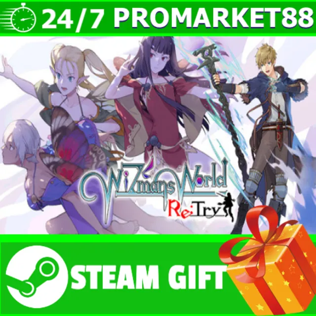 ️ВСЕ СТРАНЫ+РОССИЯ WiZmans World Re;Try STEAM GIFT