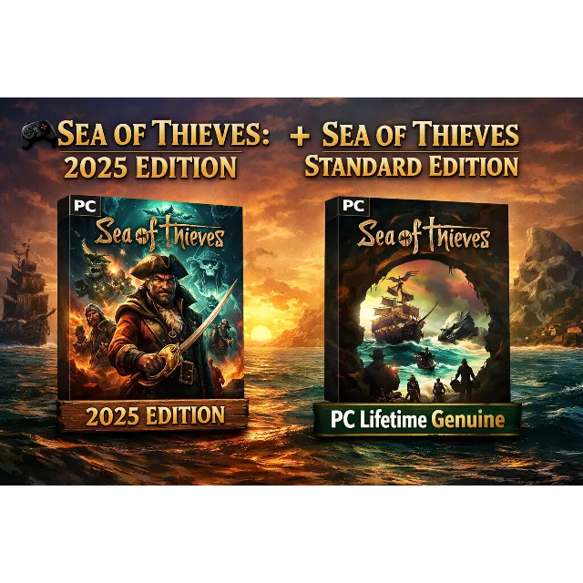 🎮 SEA OF THIEVES: 2025 EDITION + SEA OF THIEVES STANDARD EDITION (ПК)
