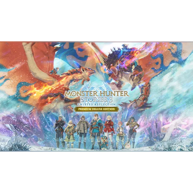 Monster Hunter Stories 3: Twisted Reflection Premium Deluxe / Steam Ключ / РФ+СНГ