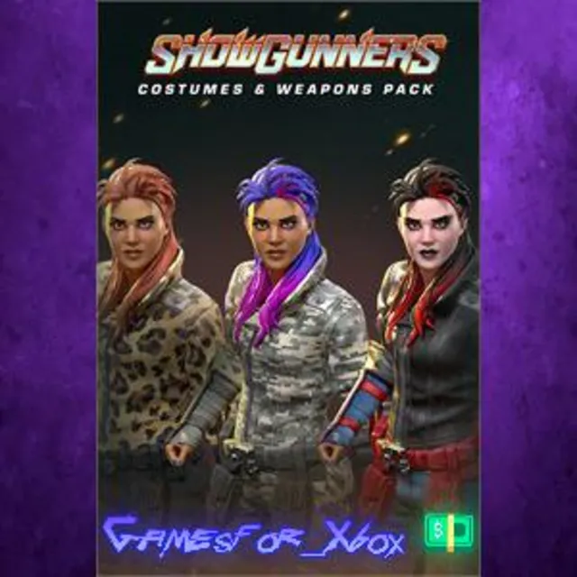 ☀️Showgunners - Costumes &amp; Weapons Pack XBOX DLC