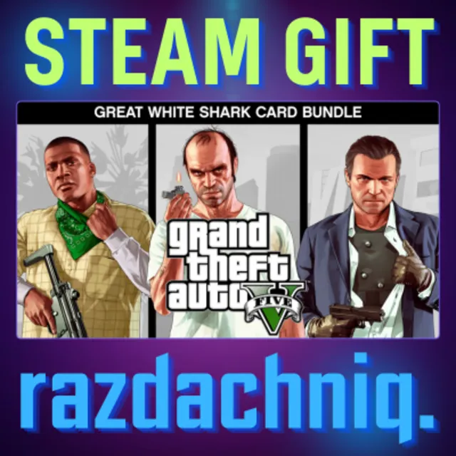 💰Grand Theft Auto V Enhanced &amp; Great White Shark Card {Steam/Россия/BY/KZ/UA/СНГ}