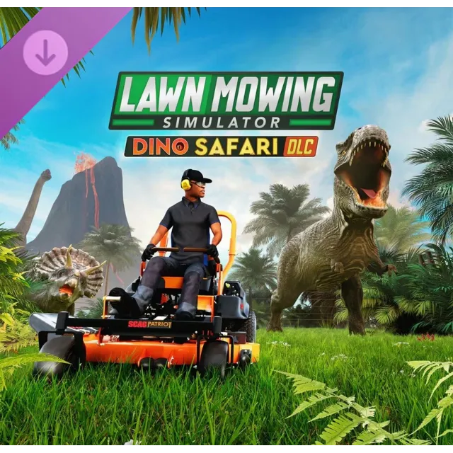 🔥🔥 Lawn Mowing Simulator - Dino Safari / Steam Ключ / Только Турция